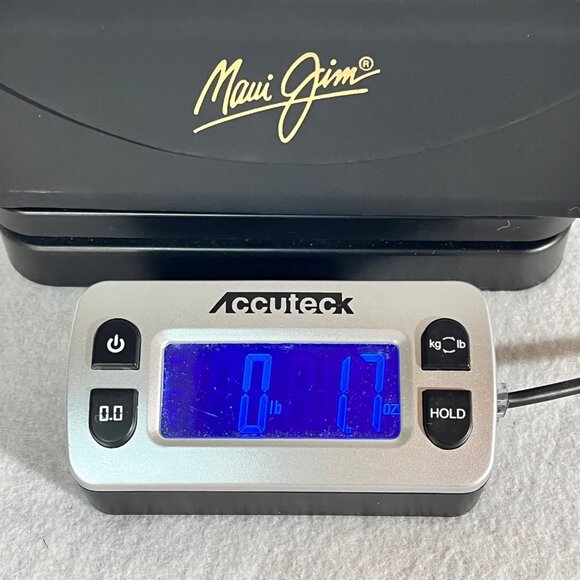 Maui Jim Trifold Black Foldable Sunglasses Eyeglass Case Magnetic Closure - Picture 9 of 9